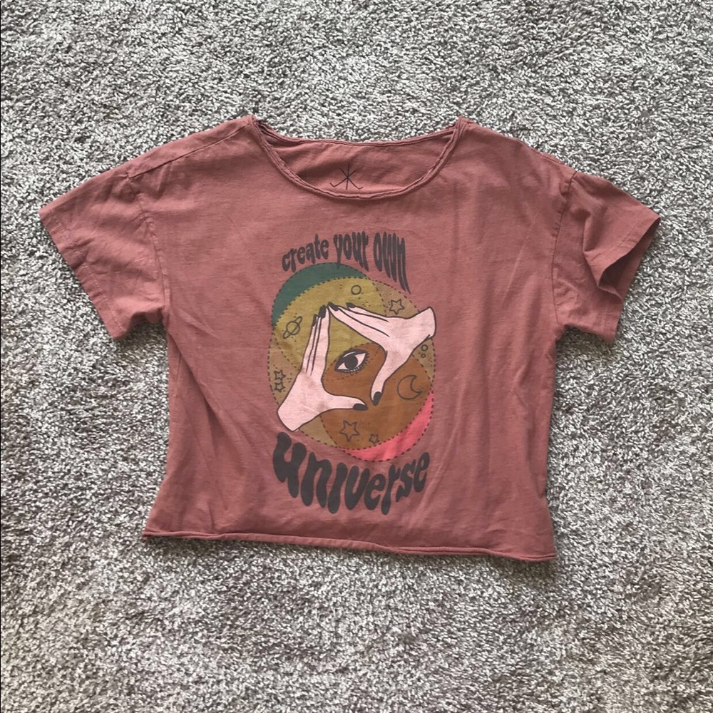 “Create Your Own Universe” Crop Top